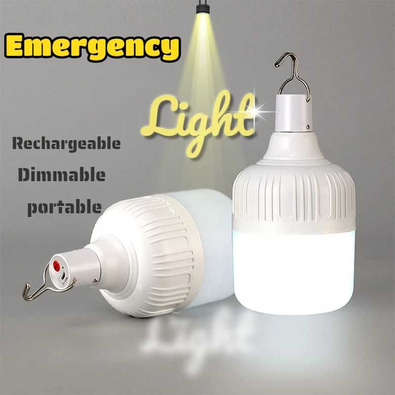 LED-лампочка з гачком і п'ятьма режимами освітлення 30W, 60W