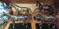 4 Cavalos em bronze