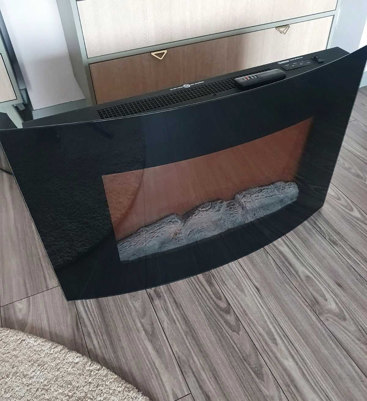 Kominek elektryczny 2 poziomy grzania 2000 W - stan super!