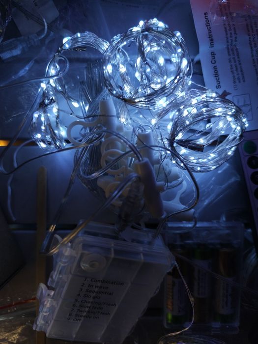 Гірлянда штора 3*2 і на батарейках і usb