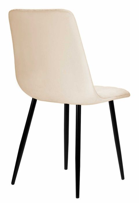 Welurowe krzesło tapicerowane do salonu i jadalni. Nowe. Wysyłka 24h