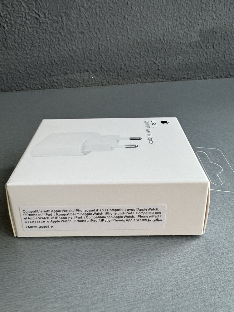 Apple 20 w charger і кабель lightning