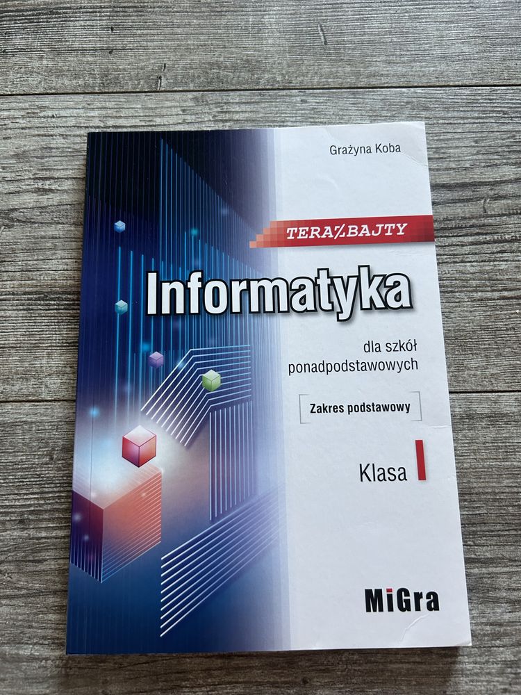 Sprzedam podrecznik do informatyki