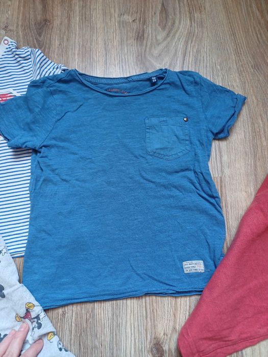 4 koszulki z krótkim rękawem chłopięce 92
