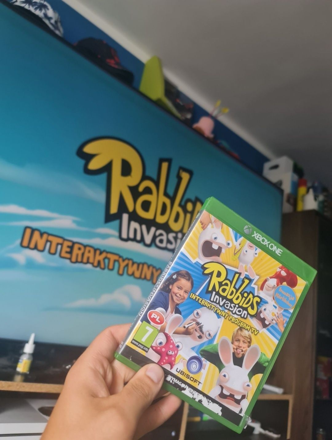 Rabbids interaktywny program tv Xbox one po polsku show króliki xone