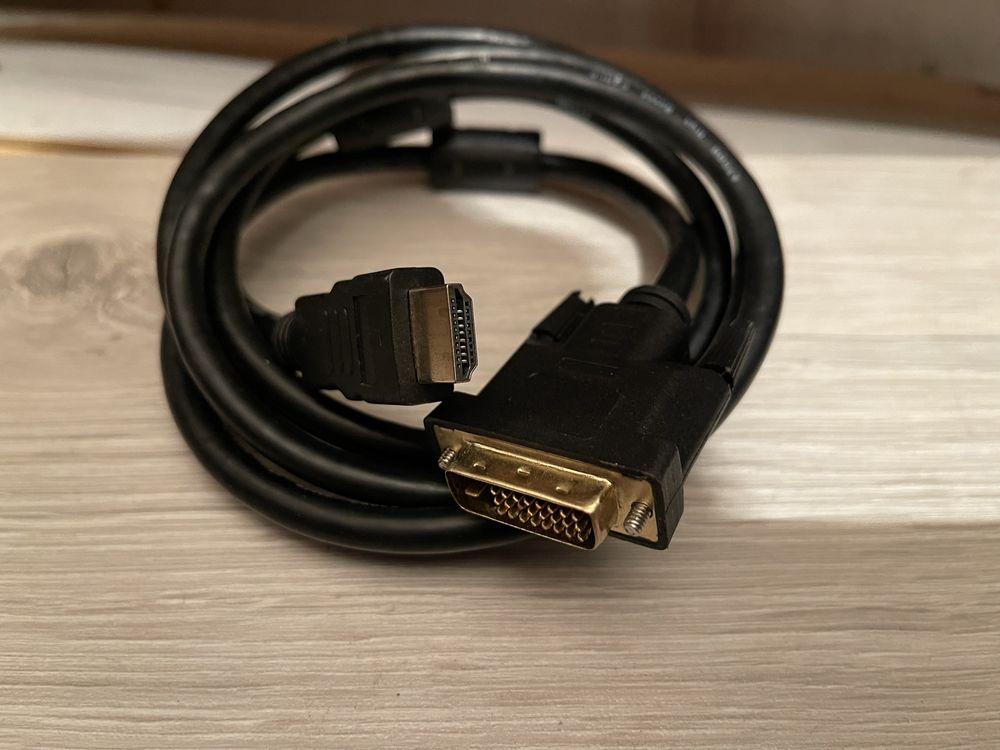 Кабель hdmi - dvi