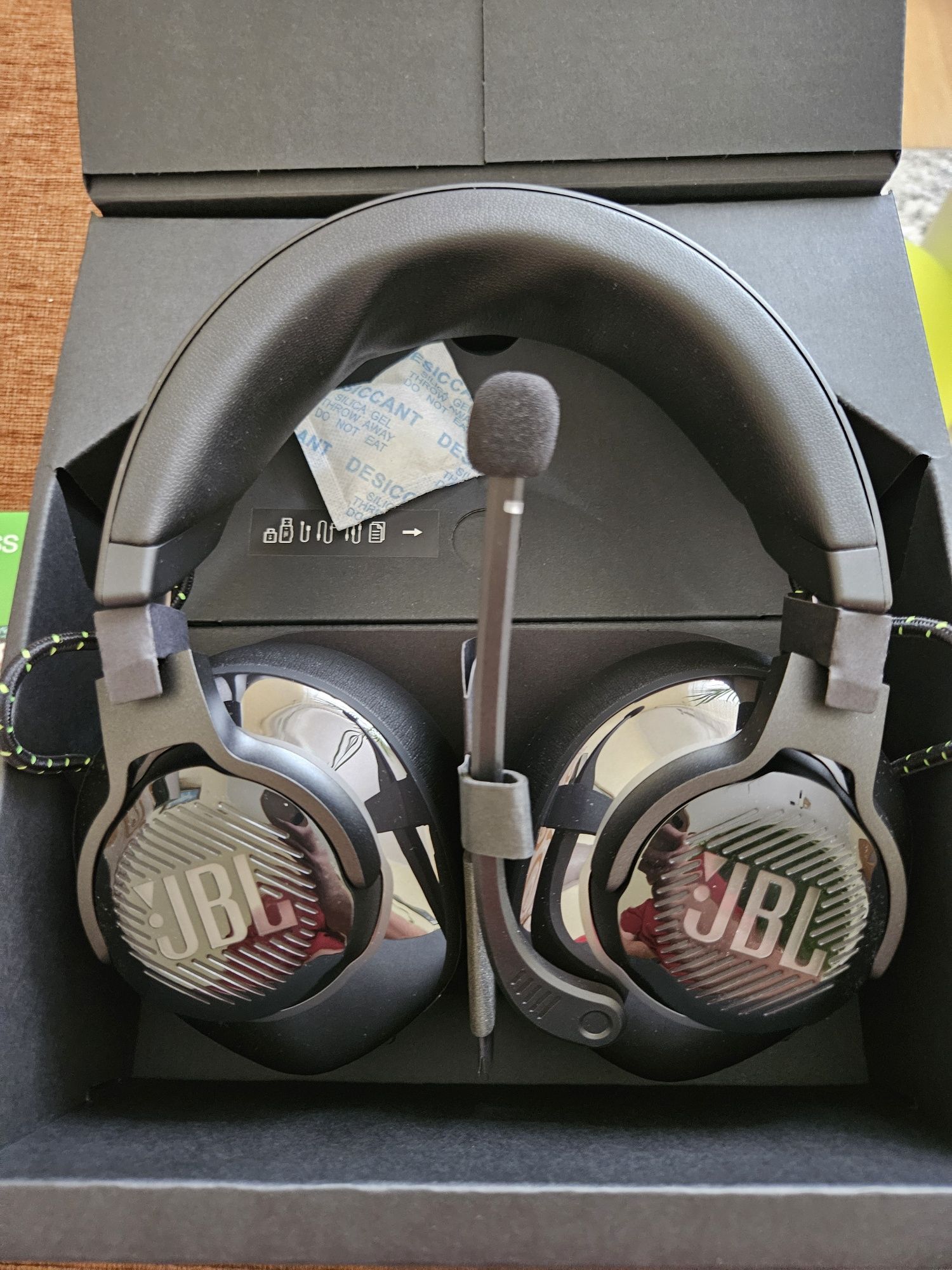 Słuchawki bezprzewodowe JBL Quantum 910X Czarne (JBLQ910XWLBLKGRN)