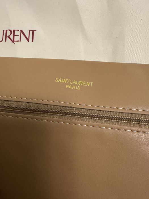 Вʼязана літня-пляжна сумка yves saint laurent