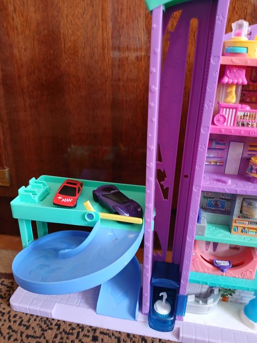 лот набір іграшок торговий центр з ліфтом будинок для ляльок