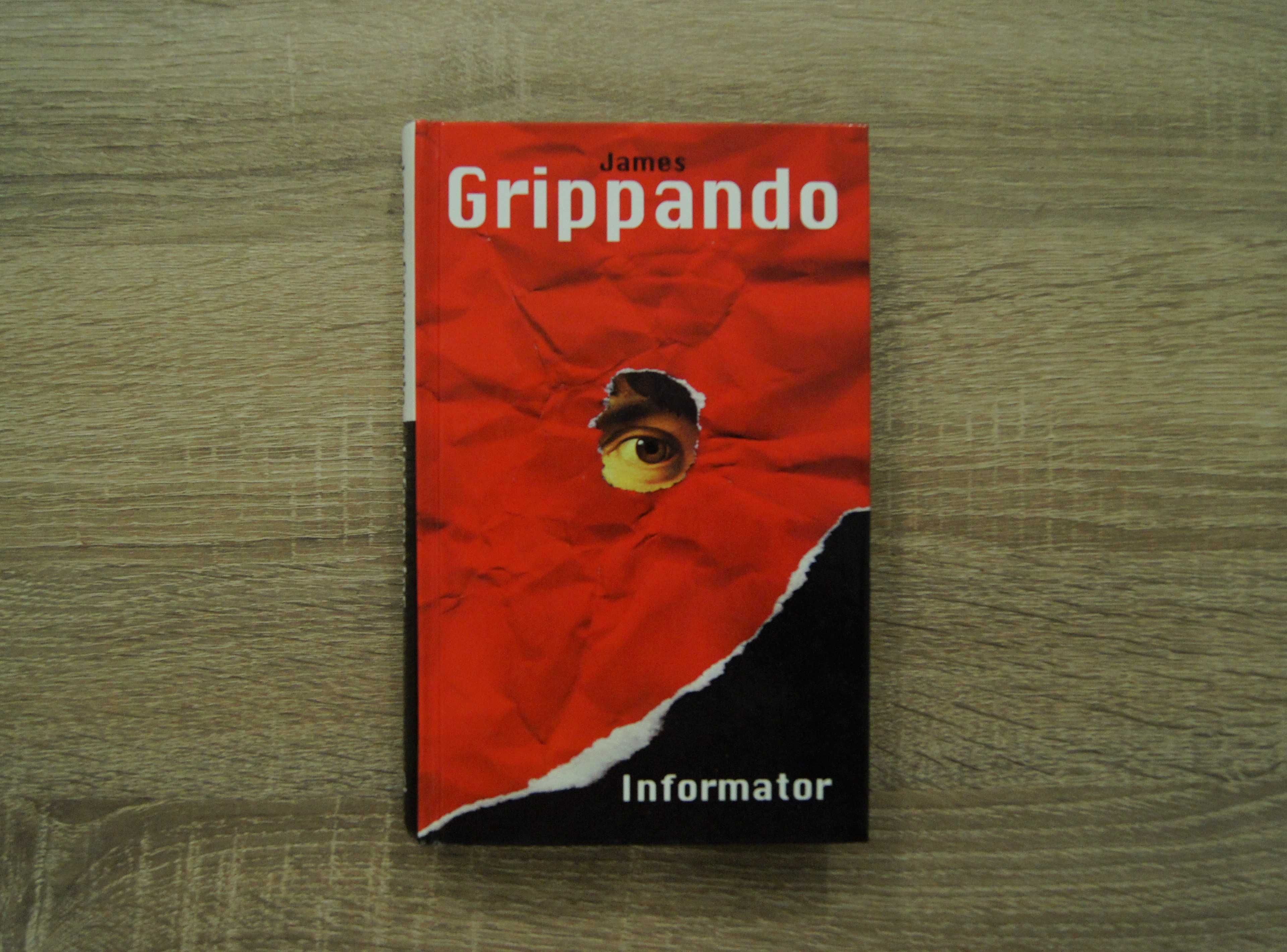 Thriller Informator James Grippando twarda oprawa bdb