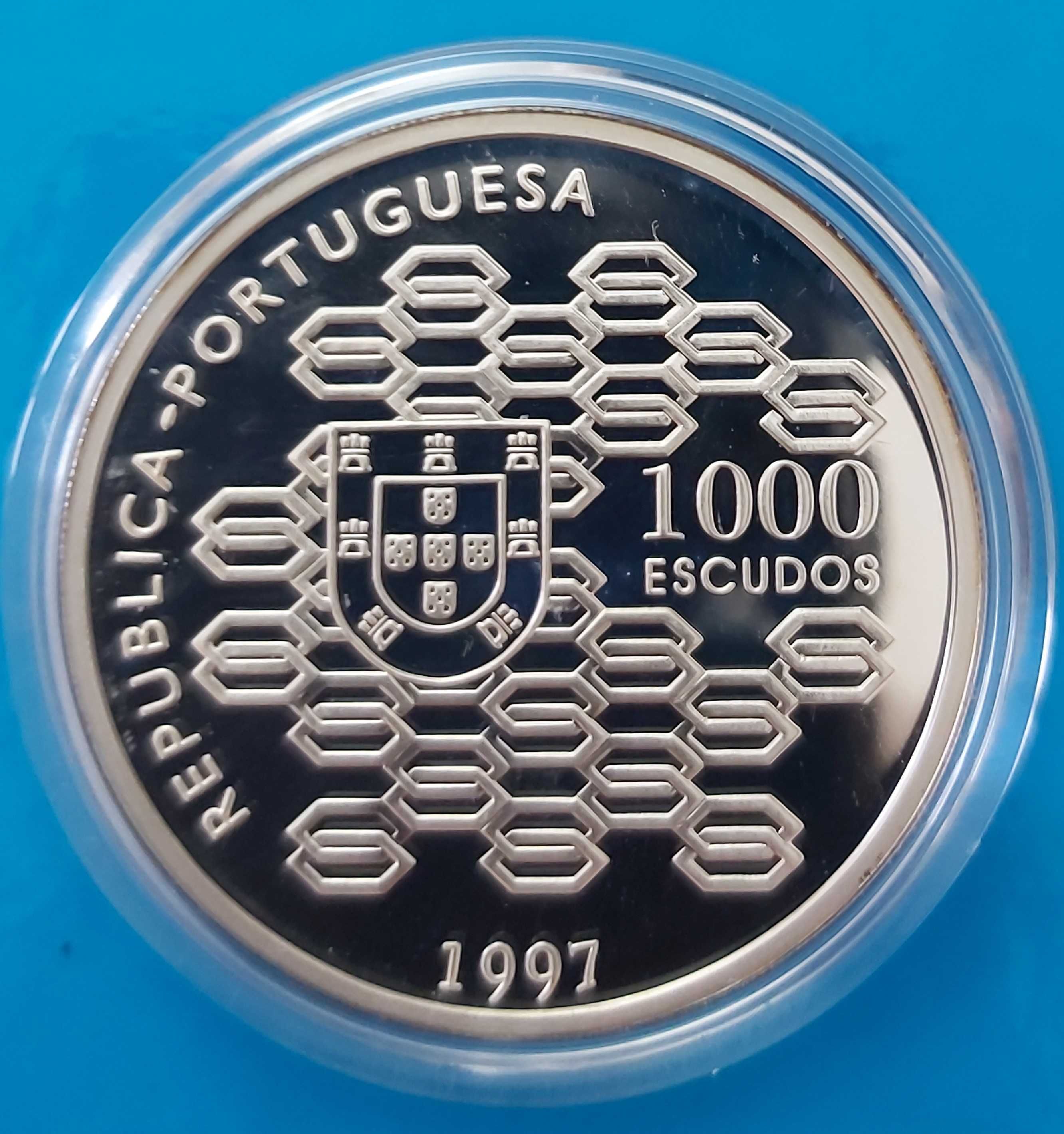 1.000$00 de 1997, Bicentenário do Crédito Público Prata proof