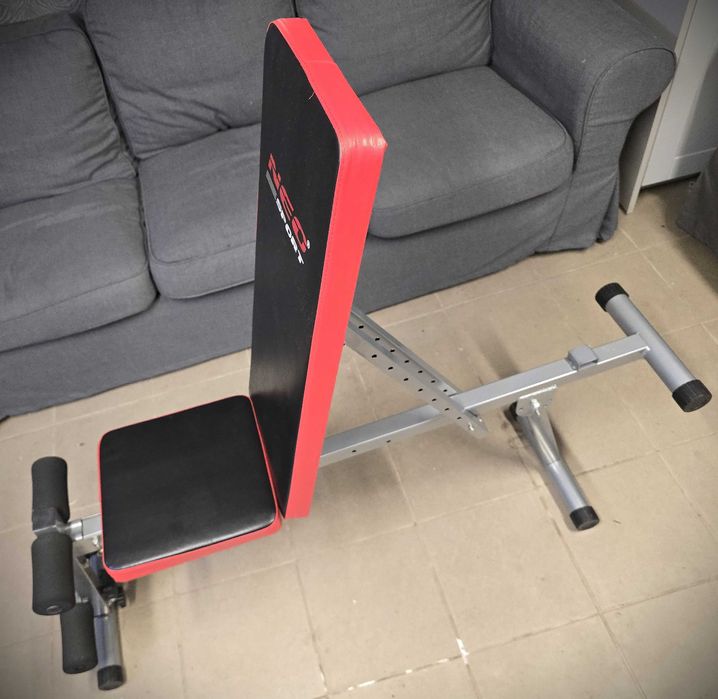 Domowa siłownia - Domyos 520, EL520, drążek stacjonarny, ławeczka