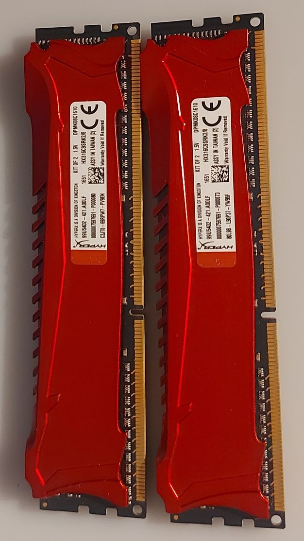 Kit de Memórias HYPERX SAVAGE 8GB DDR3