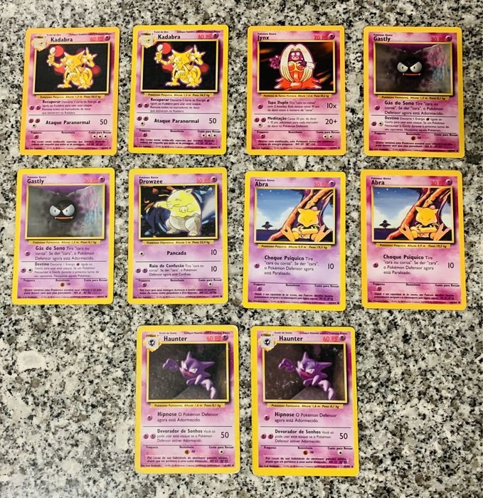 Cartas Pokémon Base Set