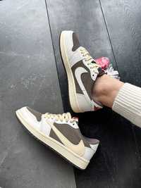 Nike Air Jordan 1 Low x Travis Scott 'Sail and Ridgerock