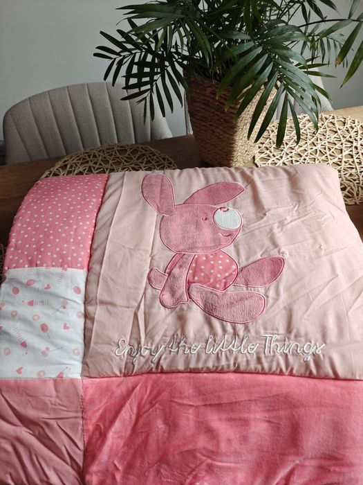 Kołderka, mata do zabawy dla dziewczynki 115 cm na 115 cm