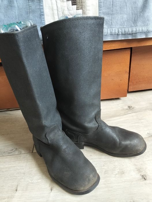 Sapogi groszki buty z wysoką cholewą zsrr rkka rekonstrukcja