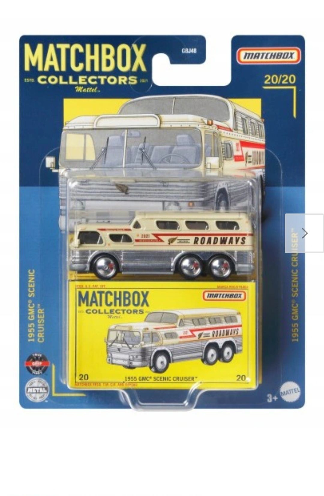 Matchbox Collector 1955 Scenic Cruiser