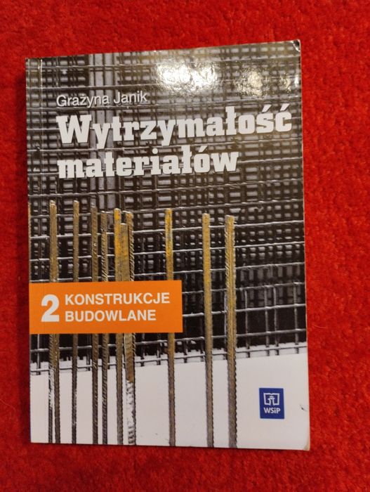 Wytrzymałość materiałów Janik budownictwo podręcznik