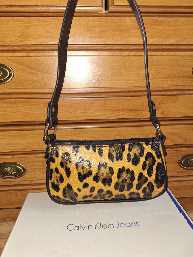 Torebka na ramię panterka mini bag