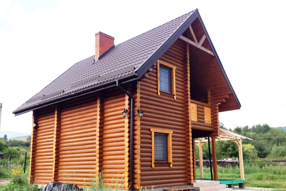 Будинок 90м2 від 28.850 $. Дерево смерека брус. 2 комплектації