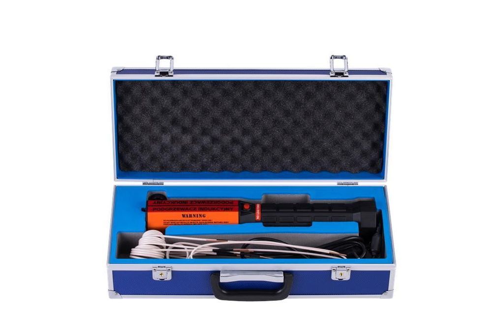Nagrzewnica Indukcyjna Do Śrub 300°C Kraft&Dele Zestaw W Walizie