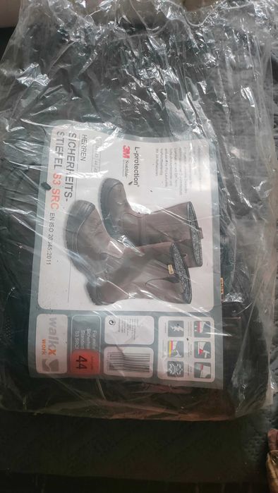 Nowe buty robocze zimowe Walkx Work 3M Scotchlite ocieplane