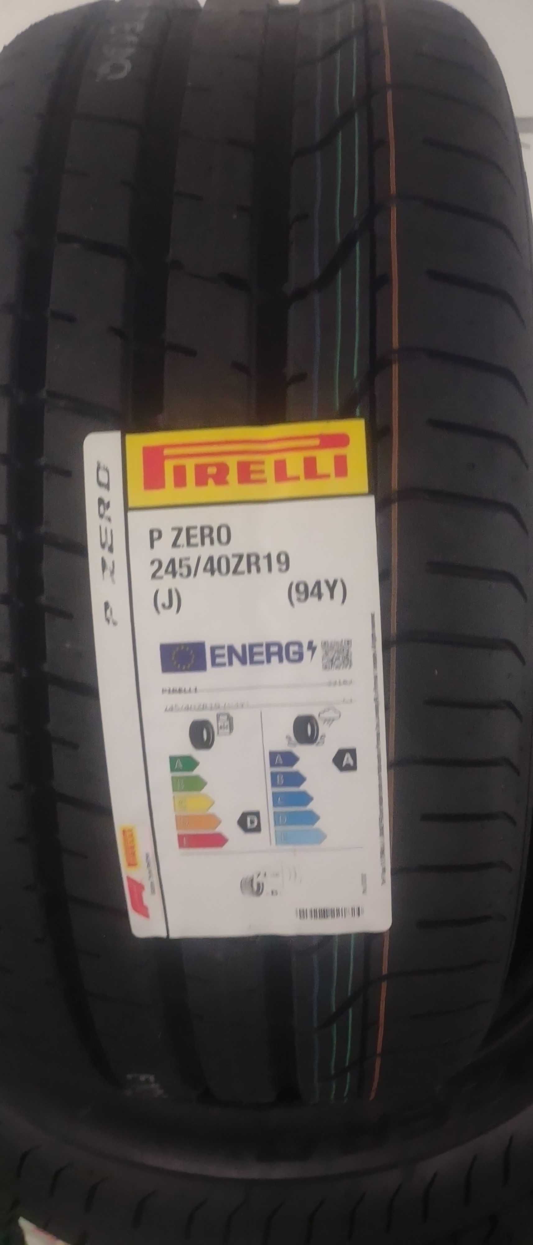 Nowe opony Pirelli 245/40/R19 P Zero (J) (94Y) 4 Sztuki. Komplet