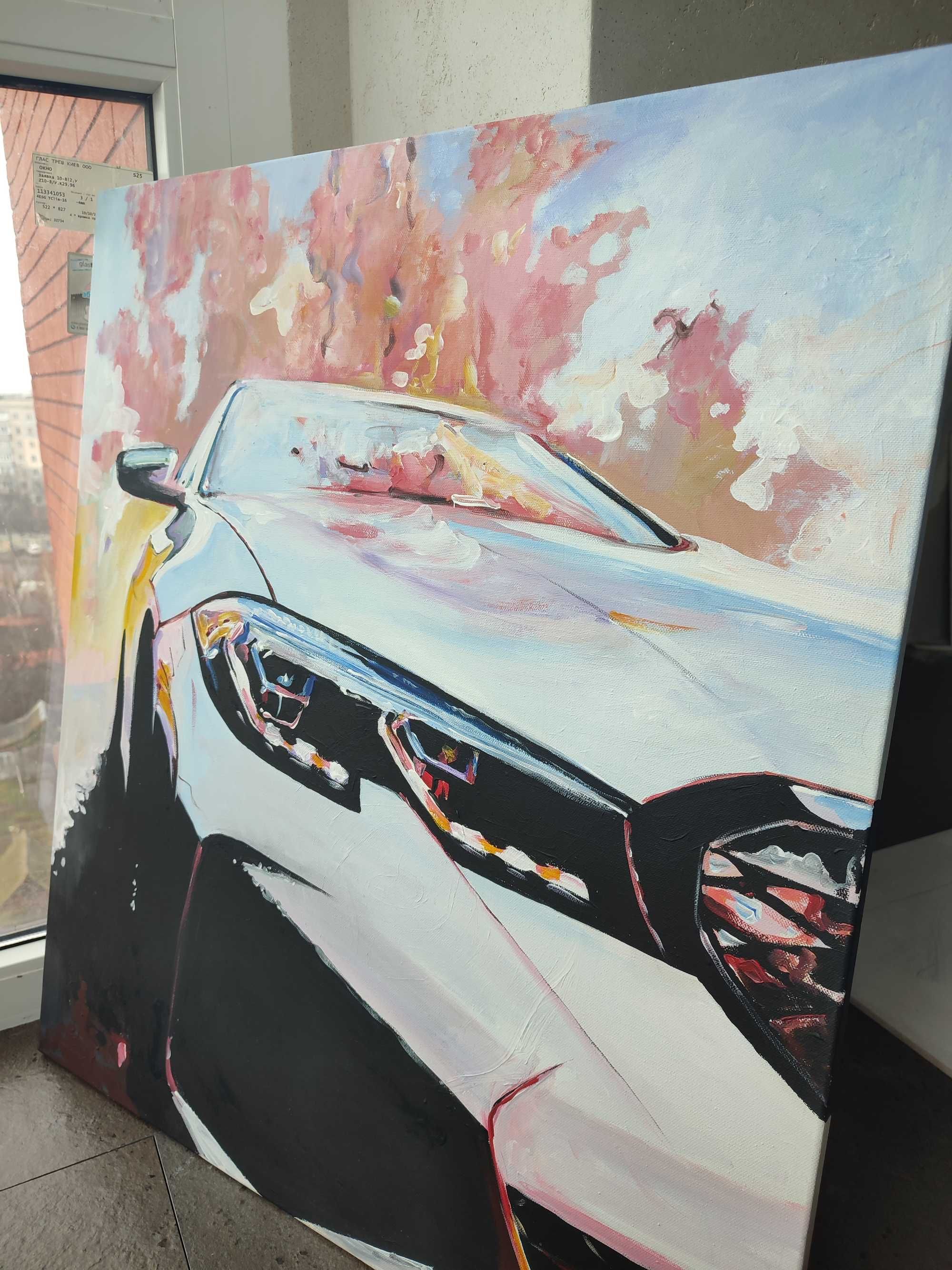 Картина BMW m3 холст
