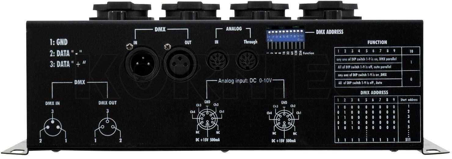 Світчер Eurolite ERX-4 DMX Switch Pack - 4 шт за пів ціни