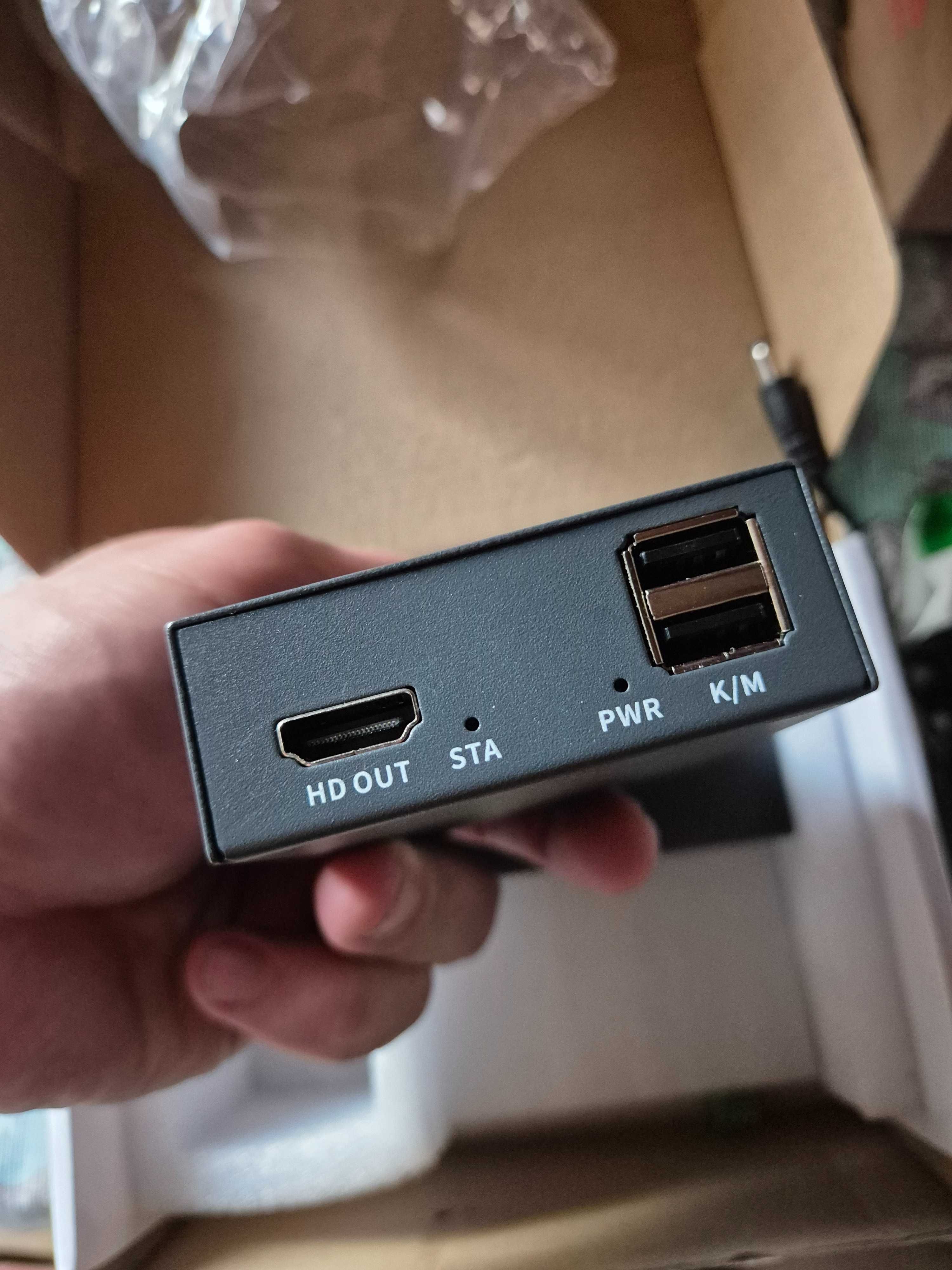 Комплект HDMI подовжувача 4K-60Hz, по кабелю САТ5/6 до 150 м