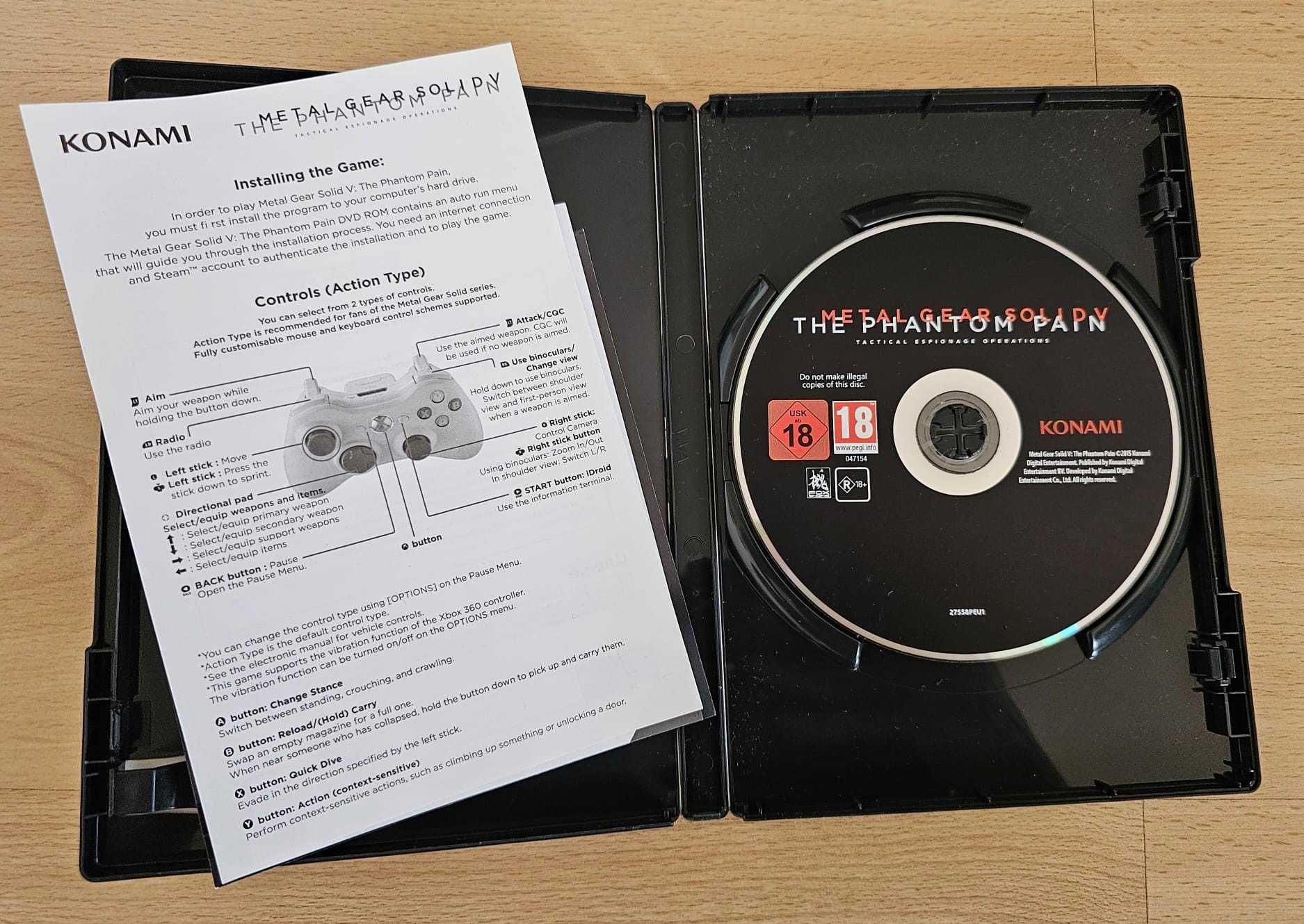 Jogo Metal Gear Solid V The phantom pain para PC