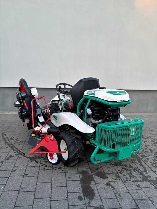 Rider Husqvarna P 525DX z kosiarką bijak. Muthing FM160 + OREC RMK180
