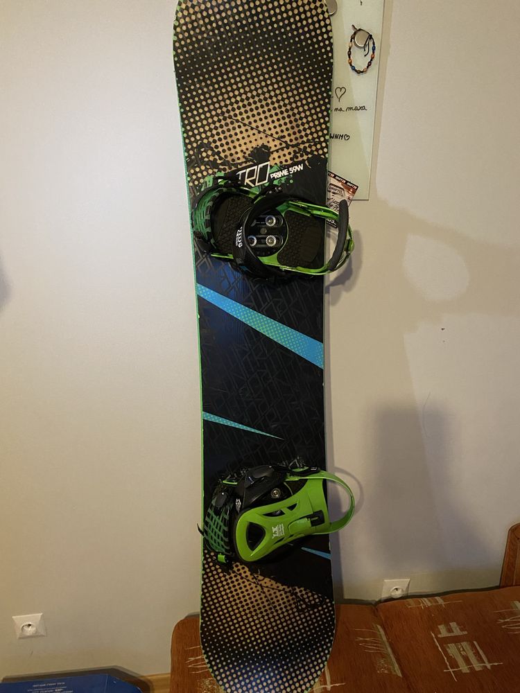 Snowboard 159 w nitro nike vapen buty