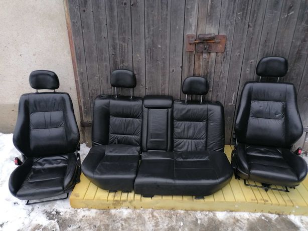 Piękne fotele skórzane Opel Astra G