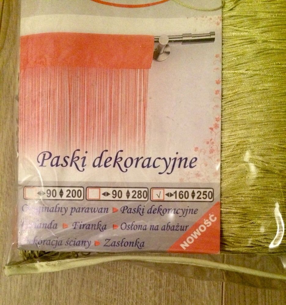 Paski dekoracyjne 160x250 cm