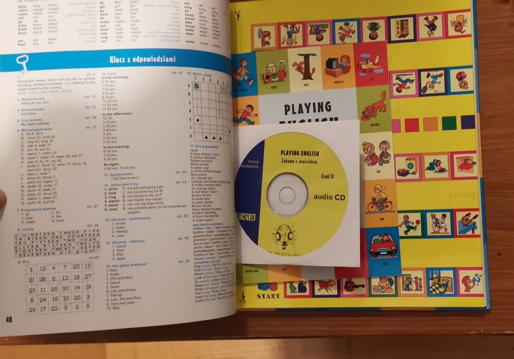 Playing English. Gry i zabawy z językiem angielskim. Część 2 + CD