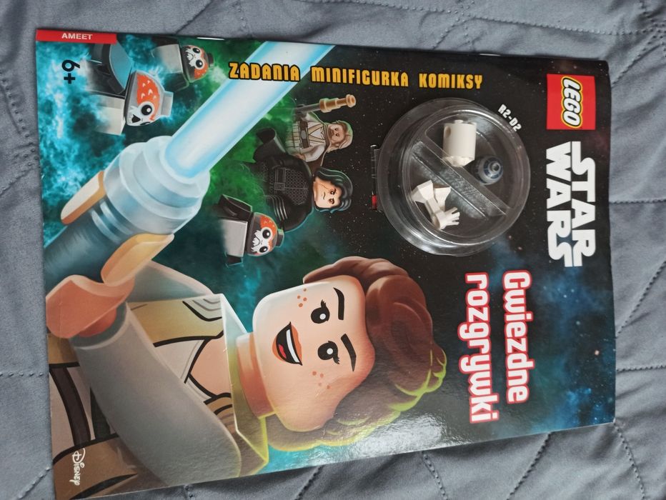 Magazyn z zadaniami Lego Star Wars z figurką R2-D2 nowy