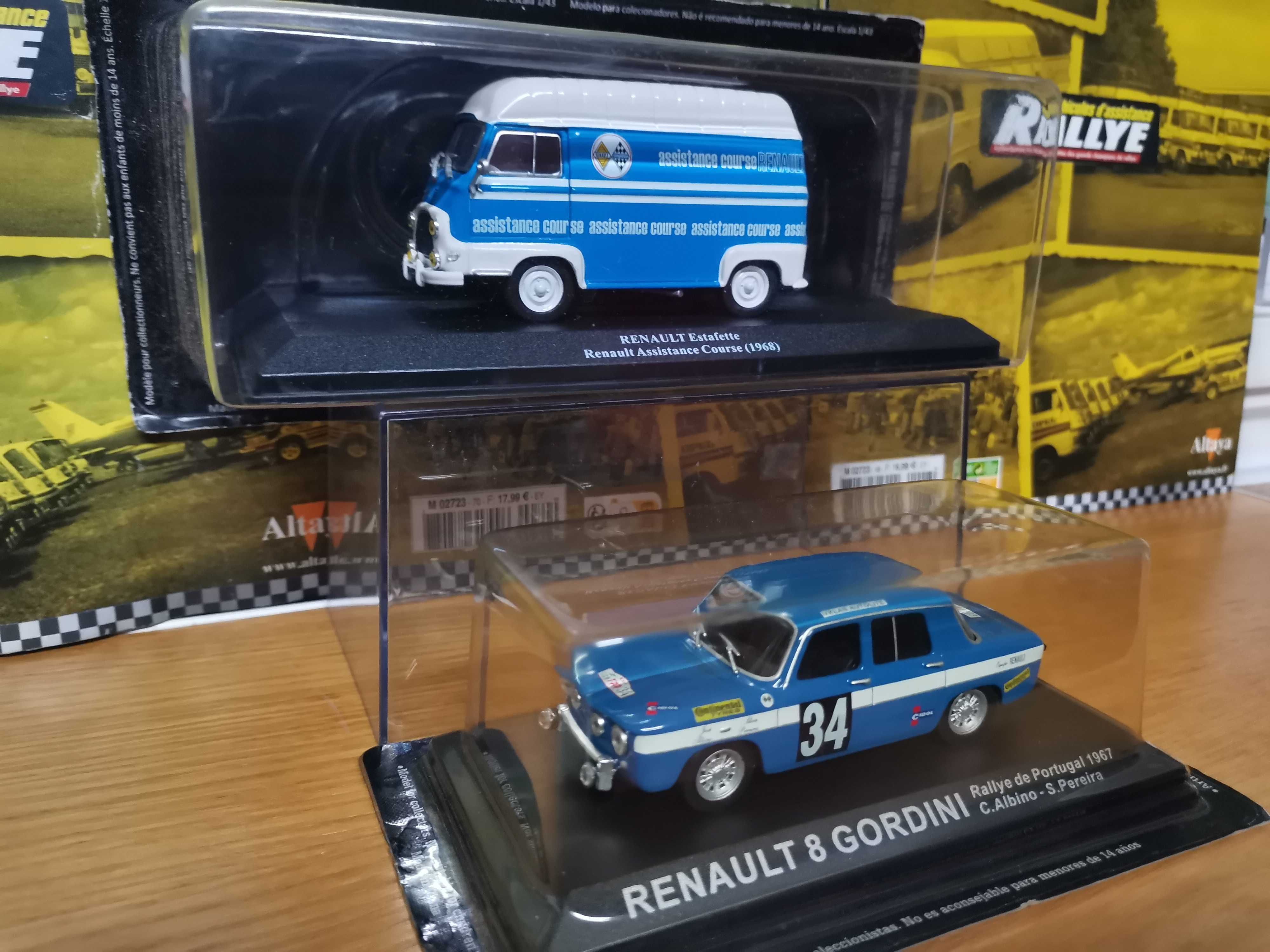Renault Estafette + Renault 8 Gordini - Team Renault 1:43
