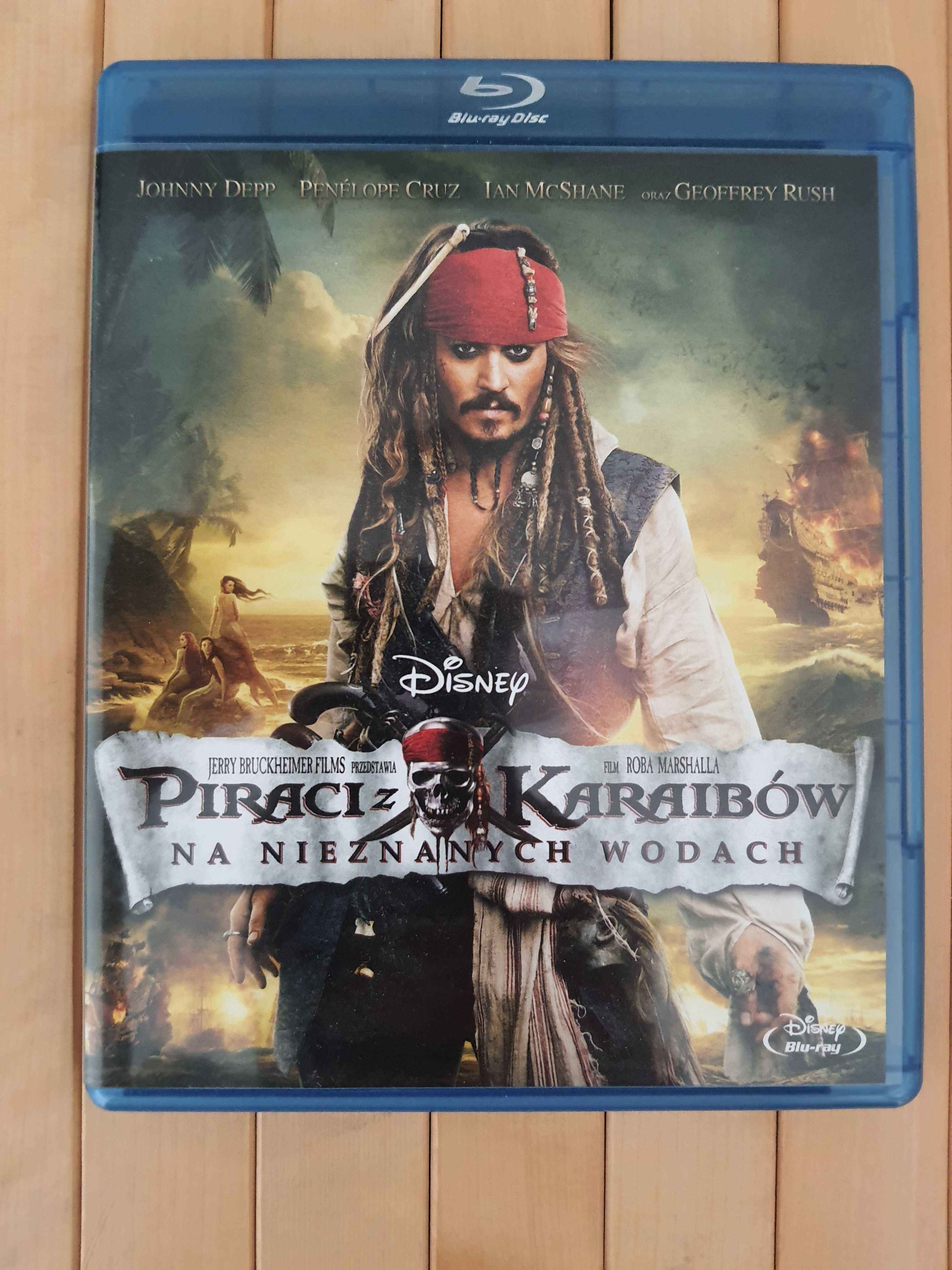 Film Piraci z Karaibów: Na nieznanych wodach (Blu-ray)
