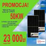 Zestaw 50 kW Panele fotowoltaiczne Panel 600W ! Od ręki