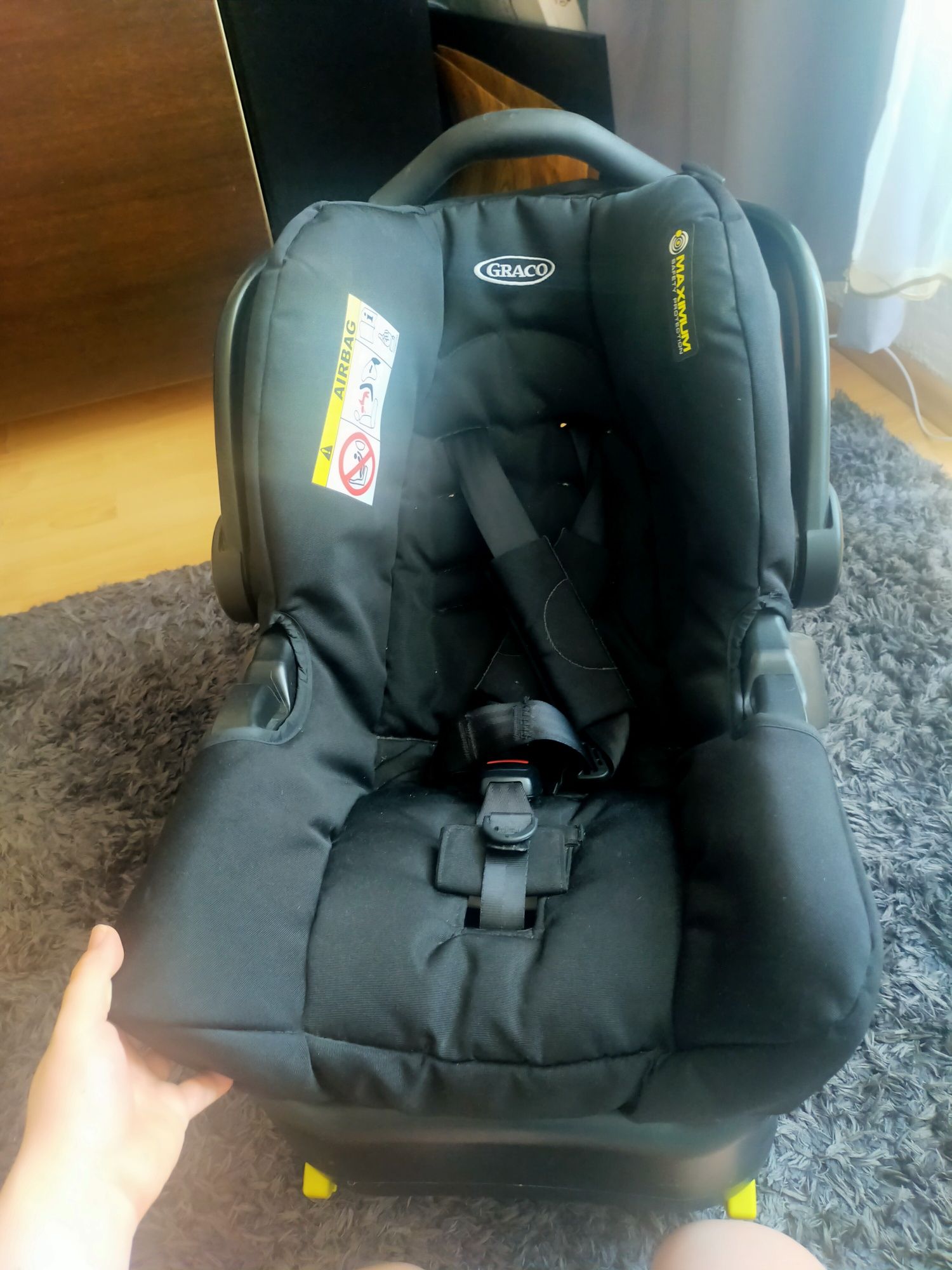 Nosidełko samochodowe ISOFIX firmy Graco