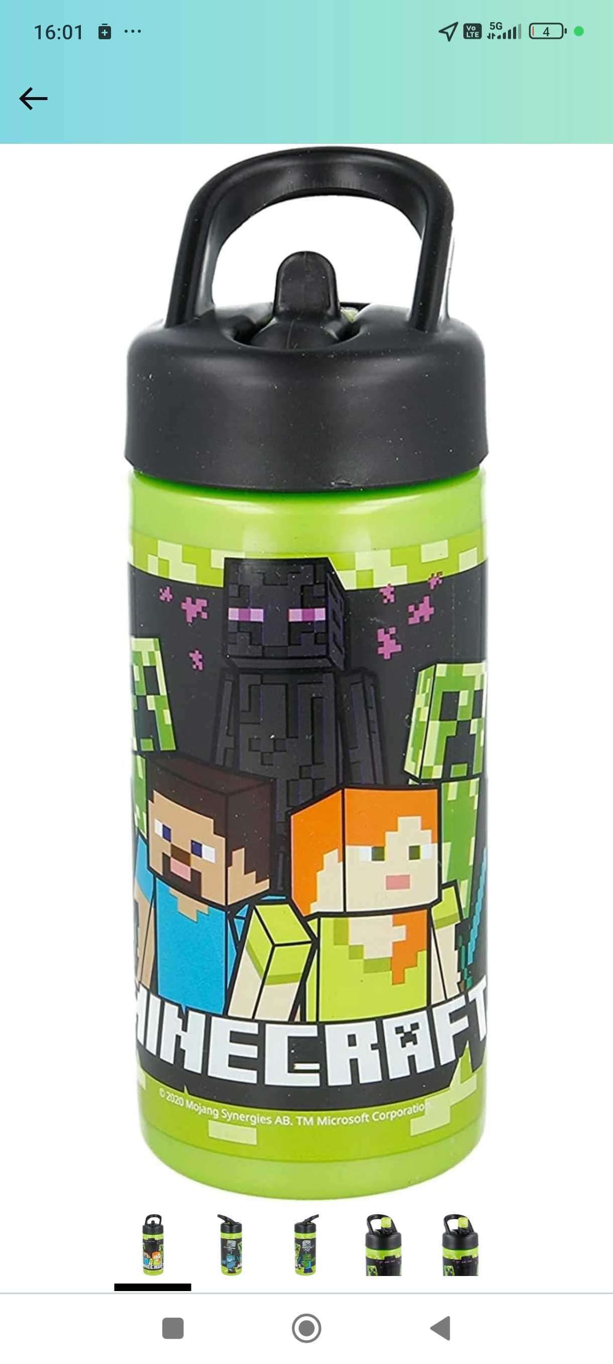 Butelka Minecraft Stor Kubek (410 ml) prezent dzień dziecka