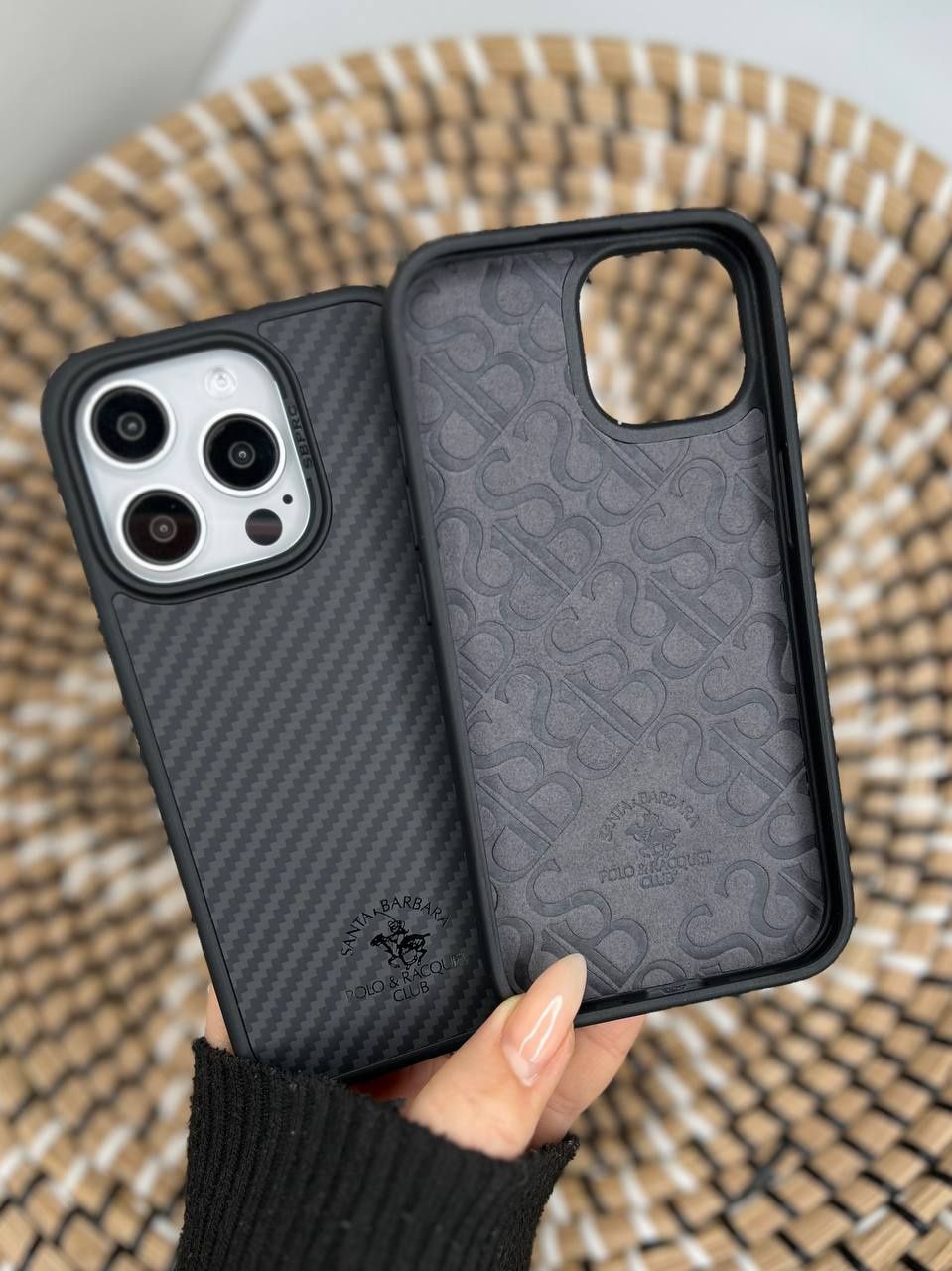 Чохол Santa Barbara iPhone 15 16 Pro Max айфон про макс шкіряний