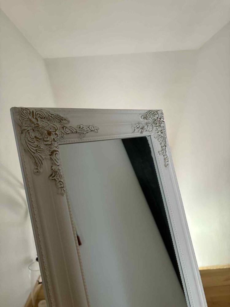 Lustro białe plus stojak