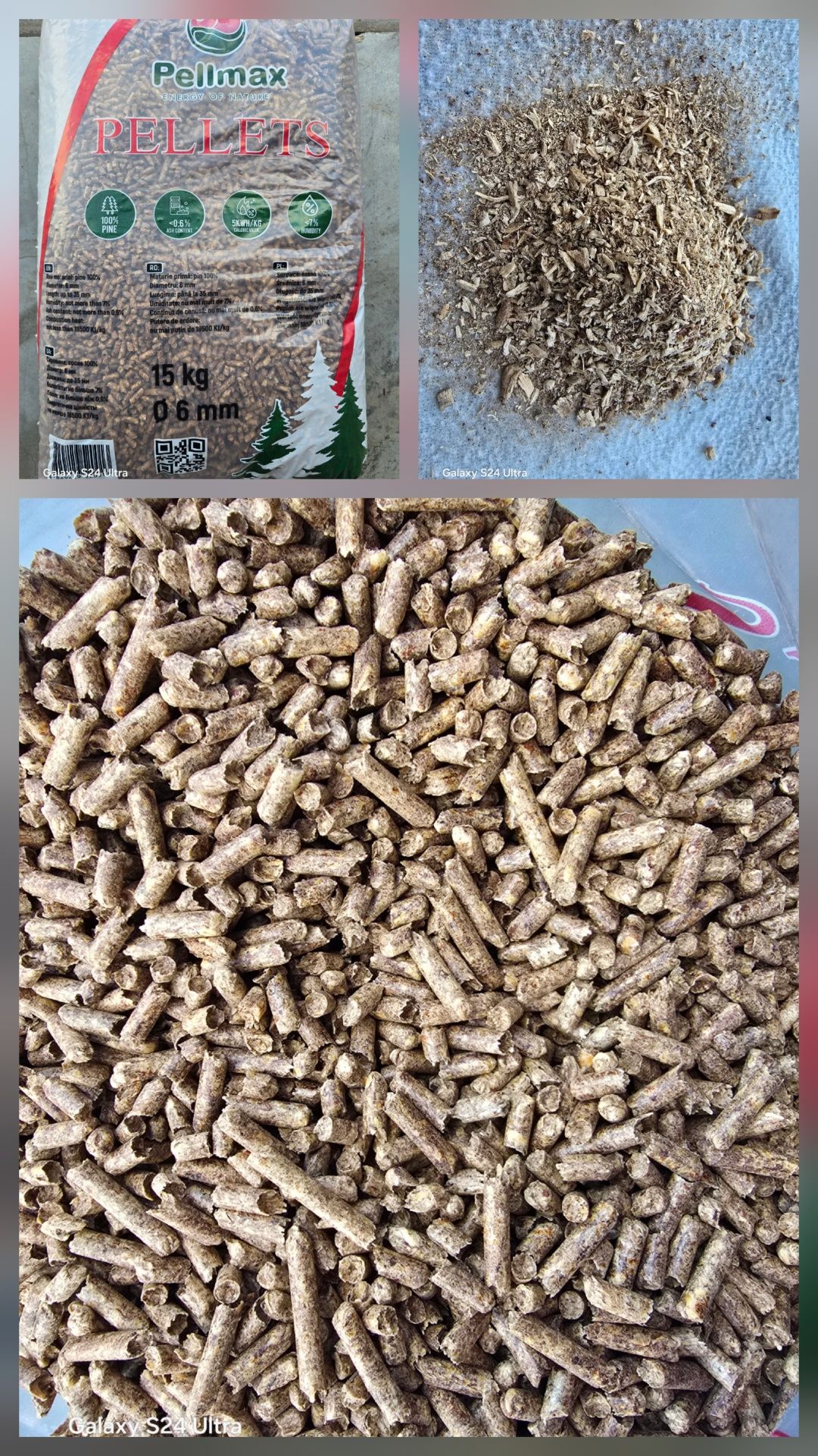 Pellet sosnowy, 6 mm z dostawą