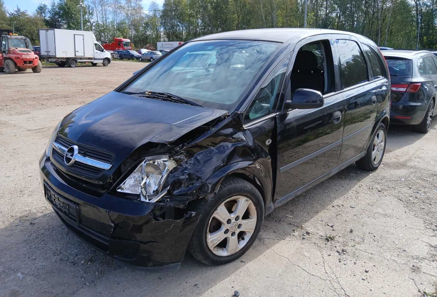 2005 Opel Meriva A 1.7 CDTI Z17DTH kolor Z20R Silnik skrzynia części