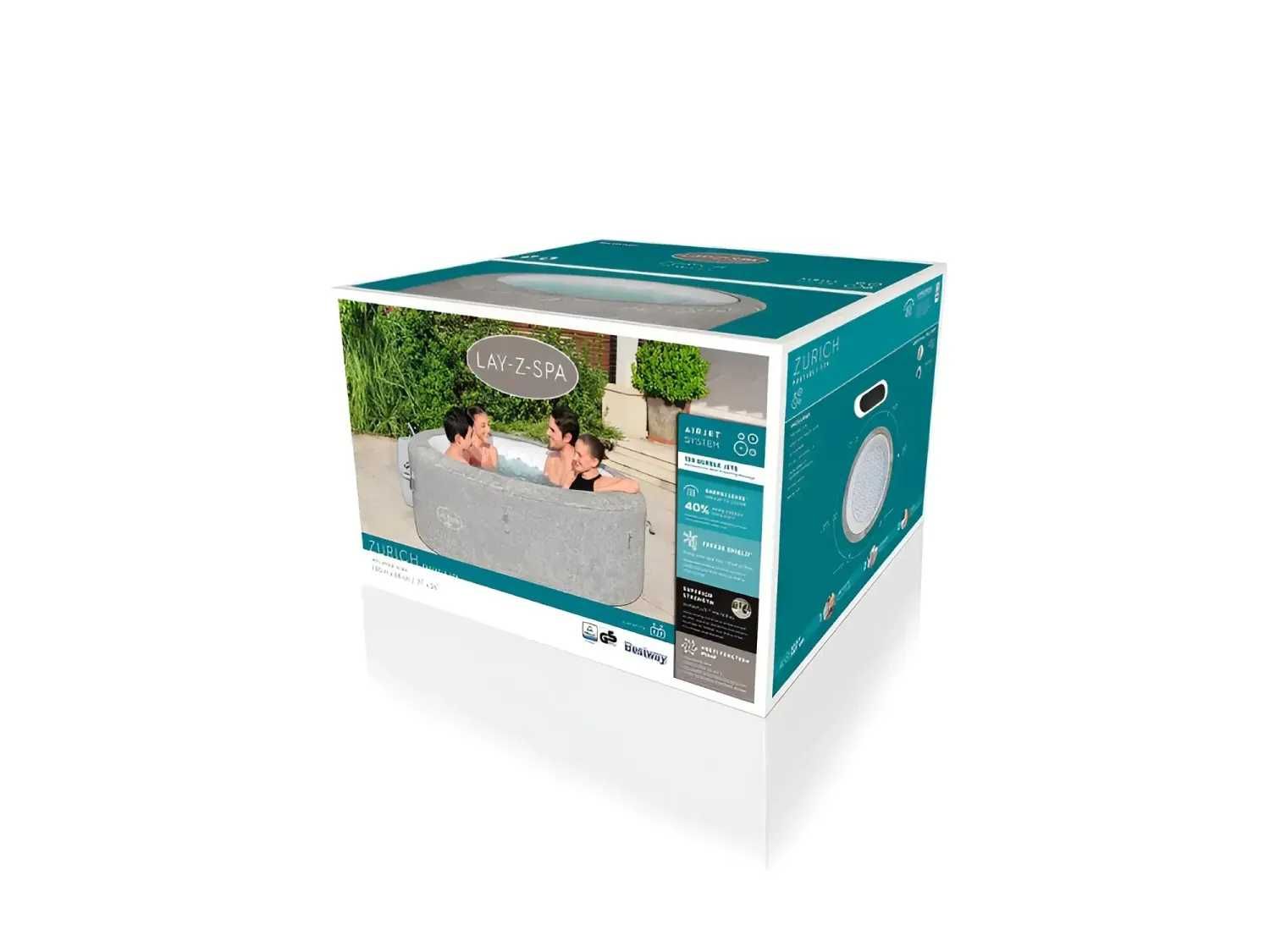 Spa  Insuflável -Zurich AirJet com Cobertura EnergySense