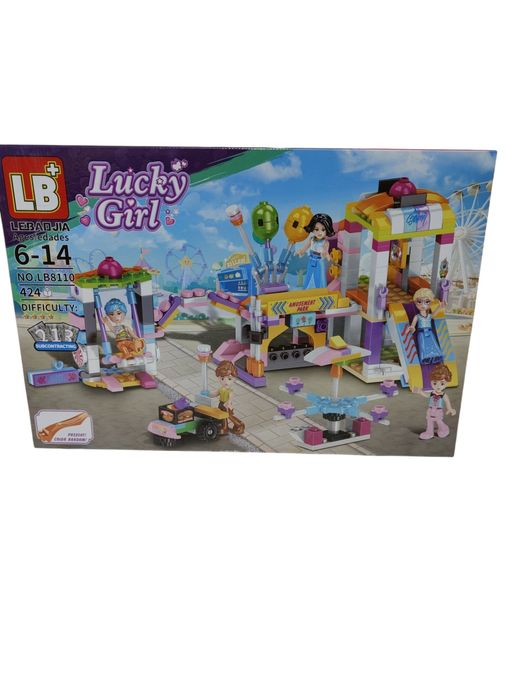 Zestaw klocków plac zabaw dla lalek