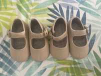 Sapatos beige NOVOS
